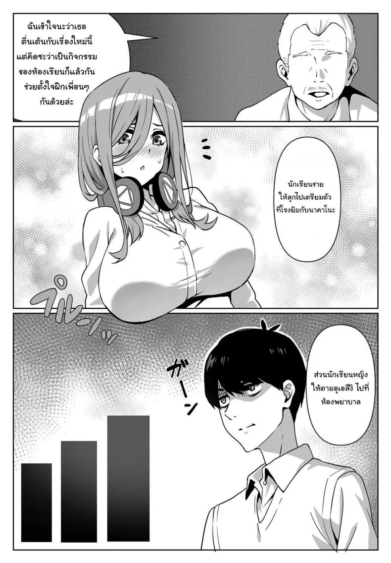 [Chiri Akuta] Miku-san to Sukebe na Jisshuu Miku-san and her dirty training (Gotoubun no Hanayome) Number 4 