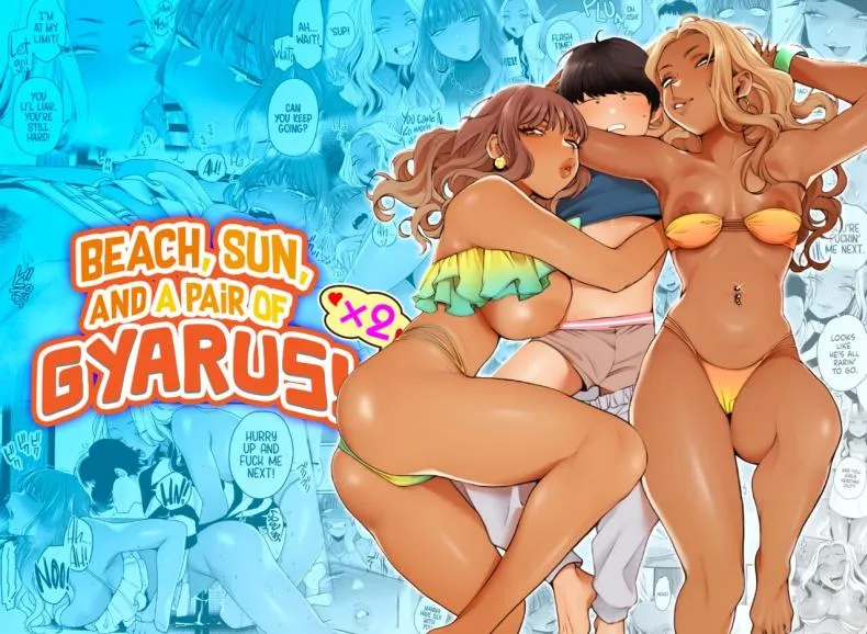 [Misaki (BUTA)] Natsu to Umi to Gal × Beach, Sun, And A Pair Of Gyarus! Number 2 