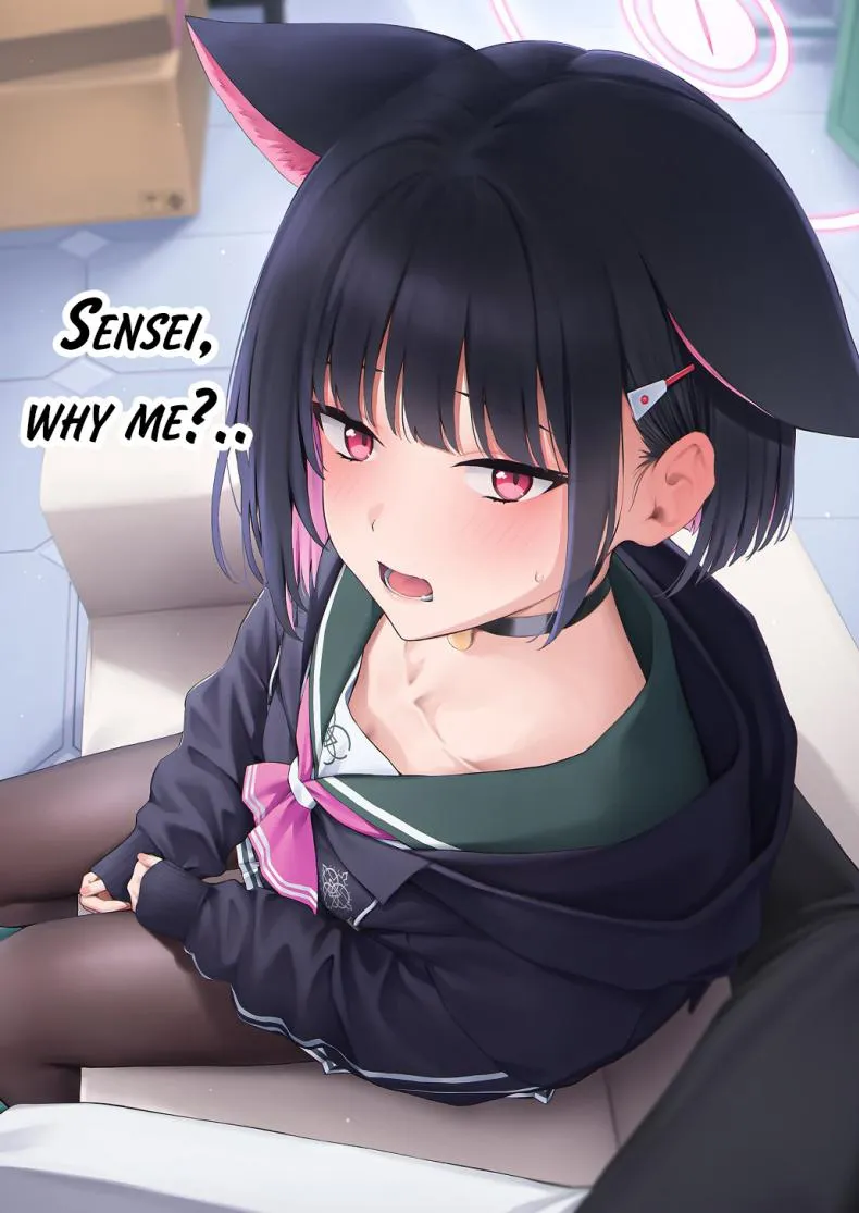 [Titano-makhia (Mikaduchi)] Sensei, Doushite Watashi nano Sensei, why me (Blue Archive) Number 1 